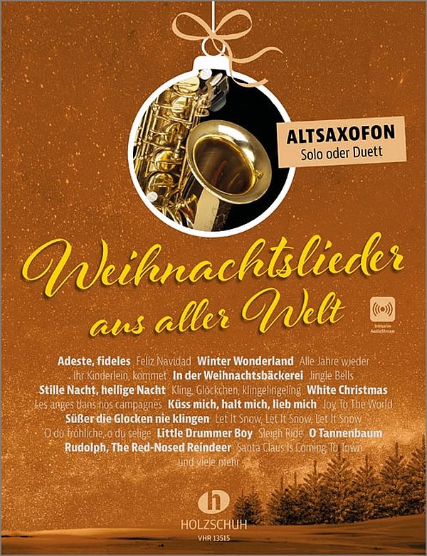 Weihnachtslieder aus aller Welt - Altsaxophon