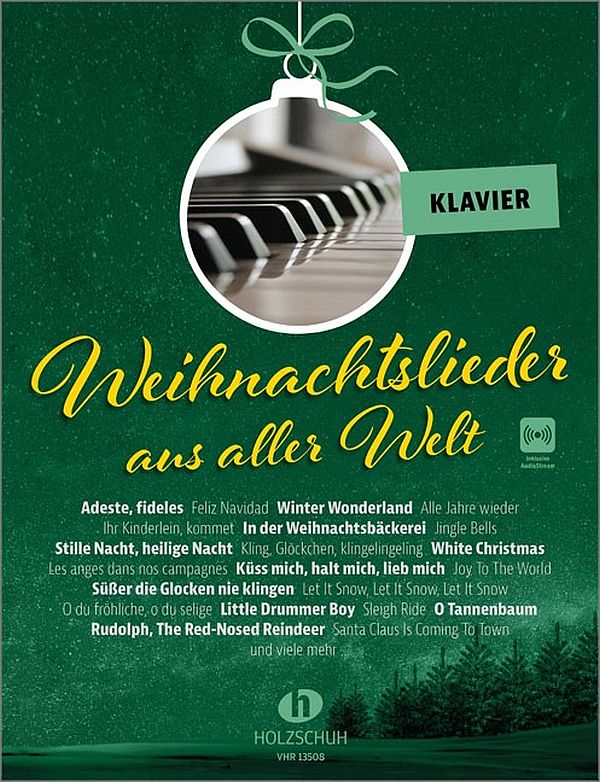 Weihnachtslieder aus aller Welt - Klavier/Text