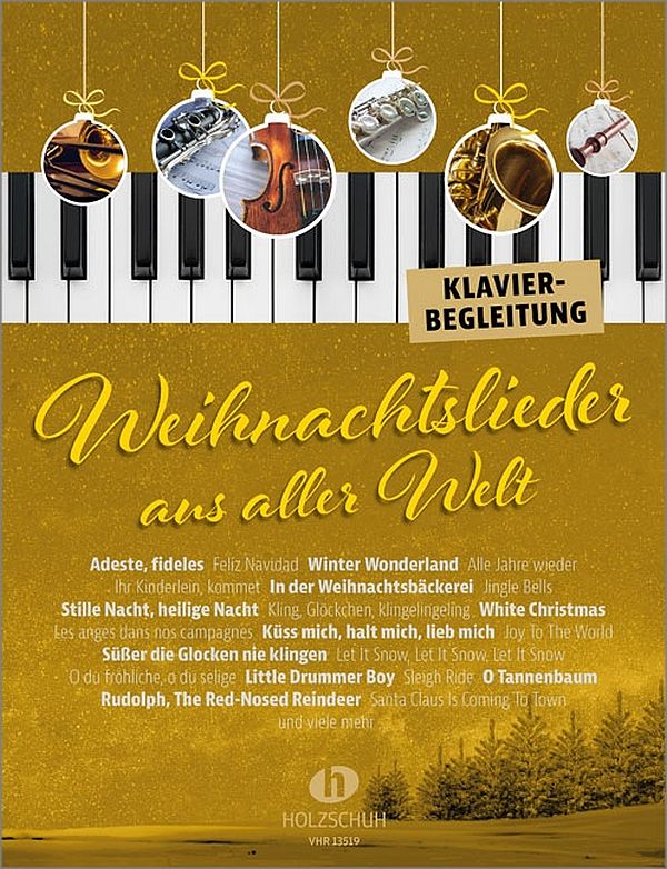 Weihnachtslieder aus aller Welt - Klavierbegleitung