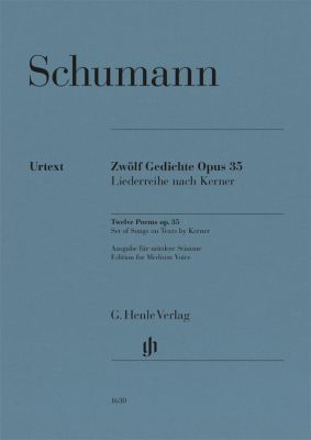 Zwölf Gedichte op. 35 - mittlere Stimme