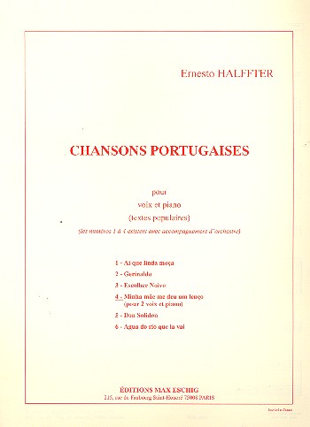 Chansons Portugaises - Nr. 4: Minha mãe me deu um lenço