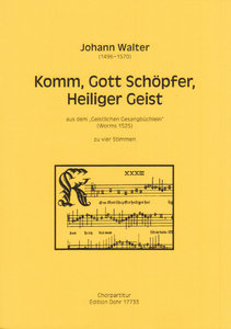 Komm, Gott Schöpfer, Heiliger Geist