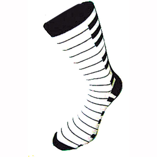 Herrensocken Tastatur