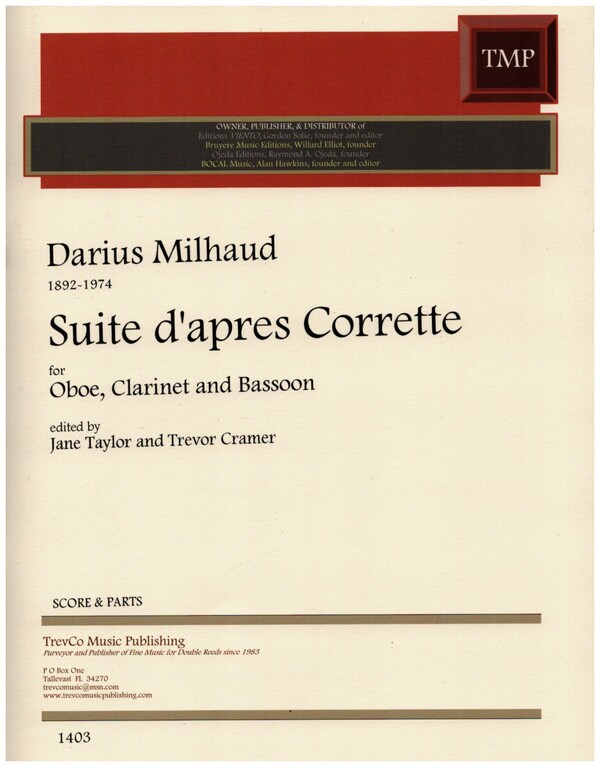 Suite d'apres Corrette