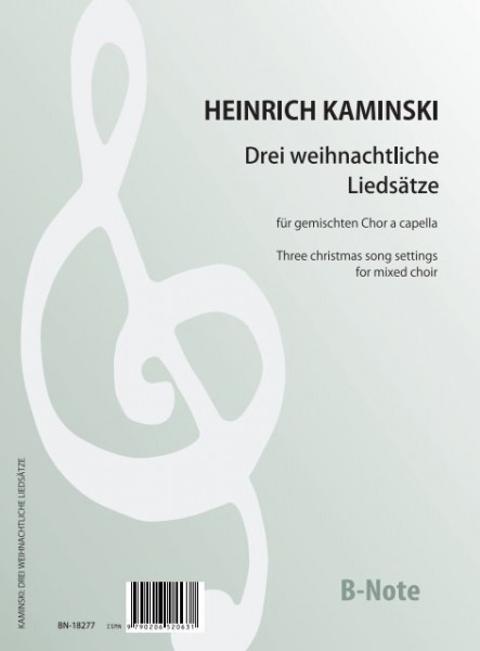 Drei weihnachtliche Liedsätze