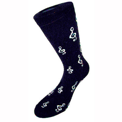 Herrensocken Violinschlüssel