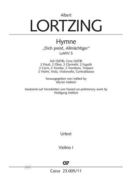 Hymne "Dich preist, Allmächtiger" LoWV 5