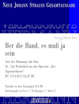 Werbelied "Her die Hand, es muß ja sein" RV 511A/B/C-12a.B/C