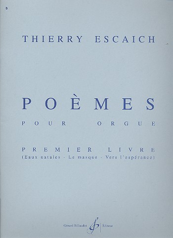 Poemes, Premier Livre