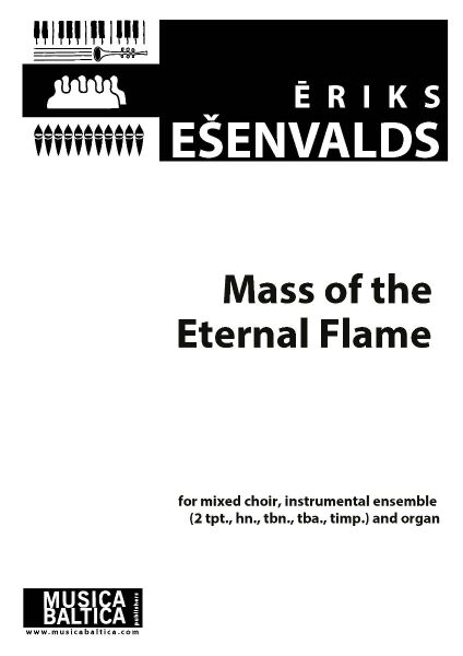 Mass of the eternal flame