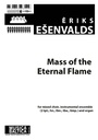 Mass of the eternal flame