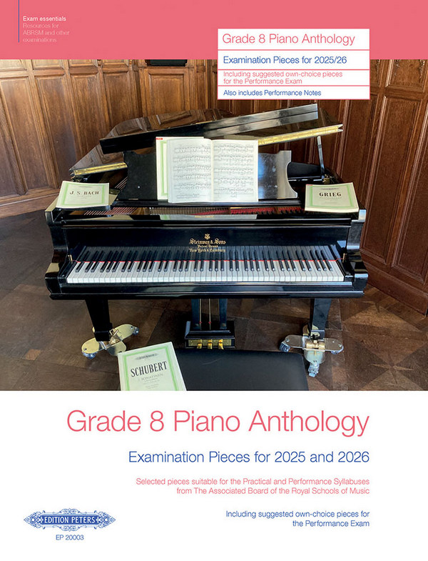Grade 8 Piano Anthology 2025-26 für Klavier solo