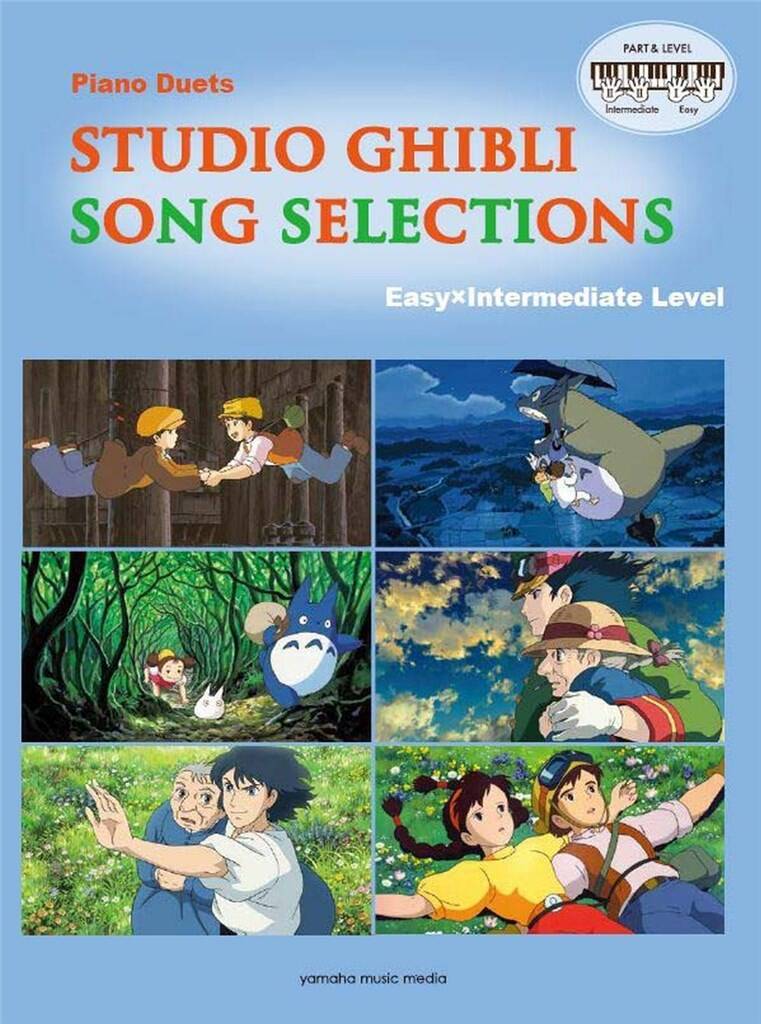 Studio Ghibli Song Selection - Piano Duet