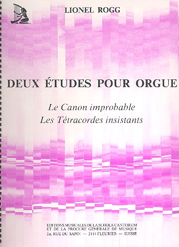 Deux Etudes pour Orgue