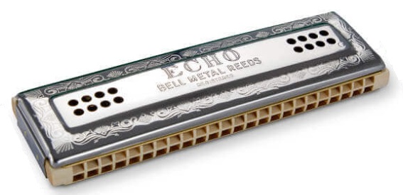 Hohner Echo Harp 2x48 C/G-Dur - Mundharmonika