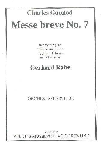 Messe breve Nr. 7 C-Dur