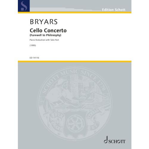Cello Concerto (1995) "Farewell to Philosophy"