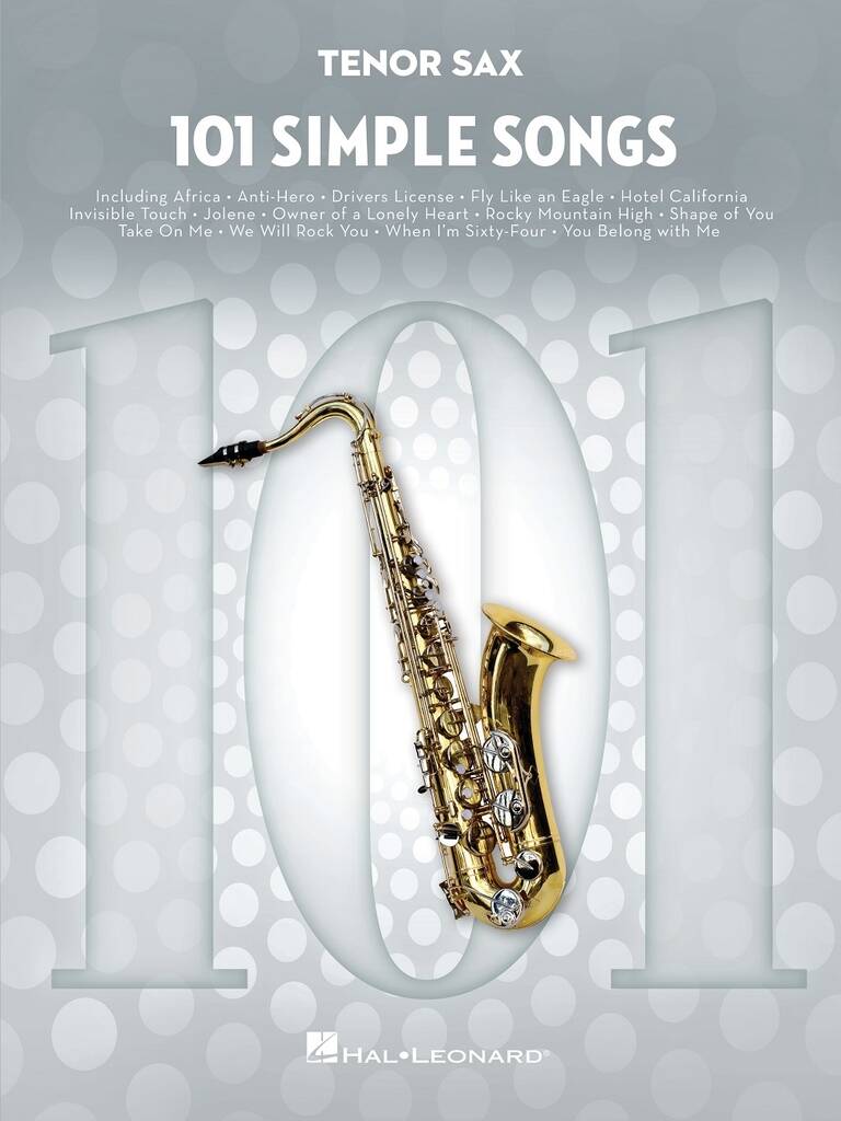 101 Simple Songs - Tenorsaxophon