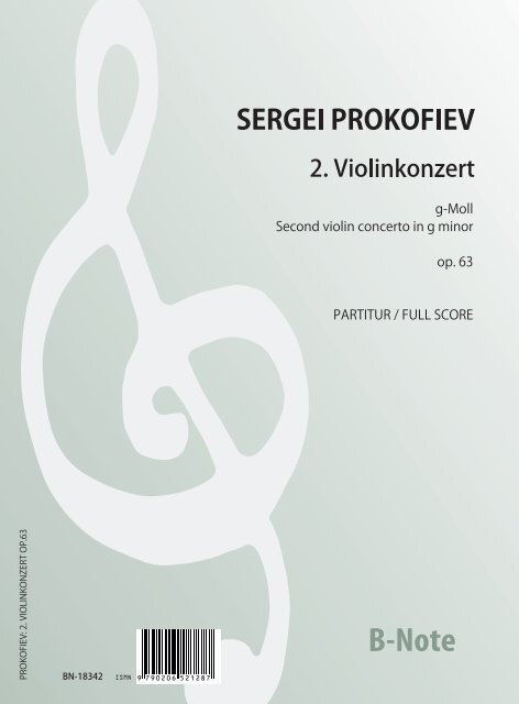 Violinkonzert Nr. 2 op. 63