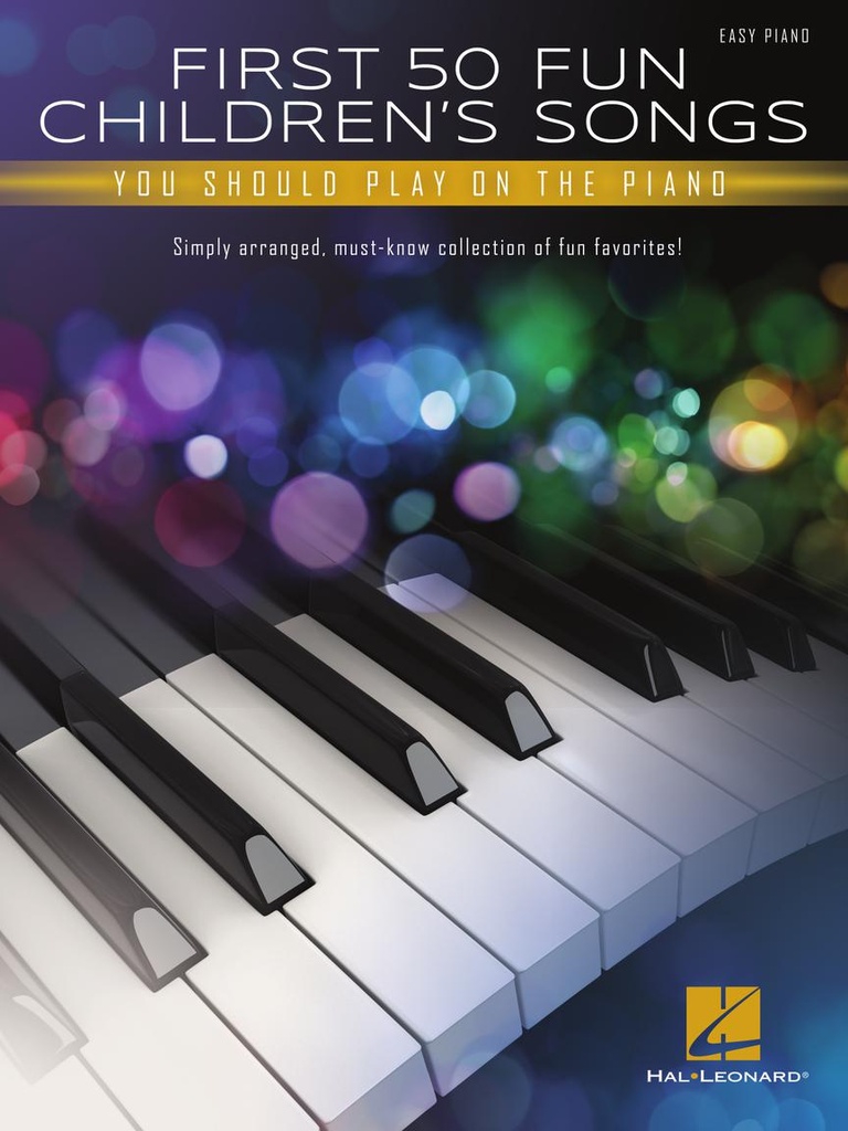 First 50 Fun Children's Songs you should play on the Piano