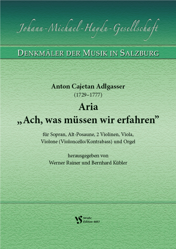 Ach was müssen wir erfahren