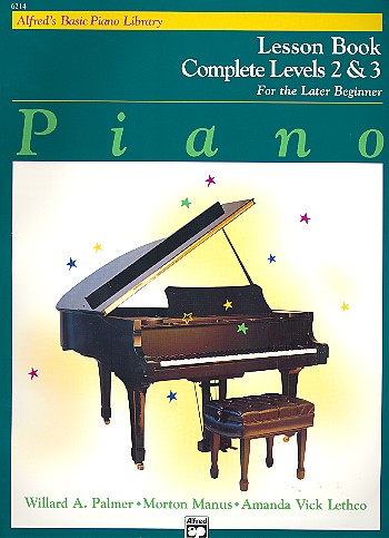 Alfred's Basic Piano Library - Lesson Book Complete Levels 2 & 3
