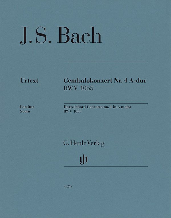 Cembalokonzert Nr. 4 A-Dur BWV 1055