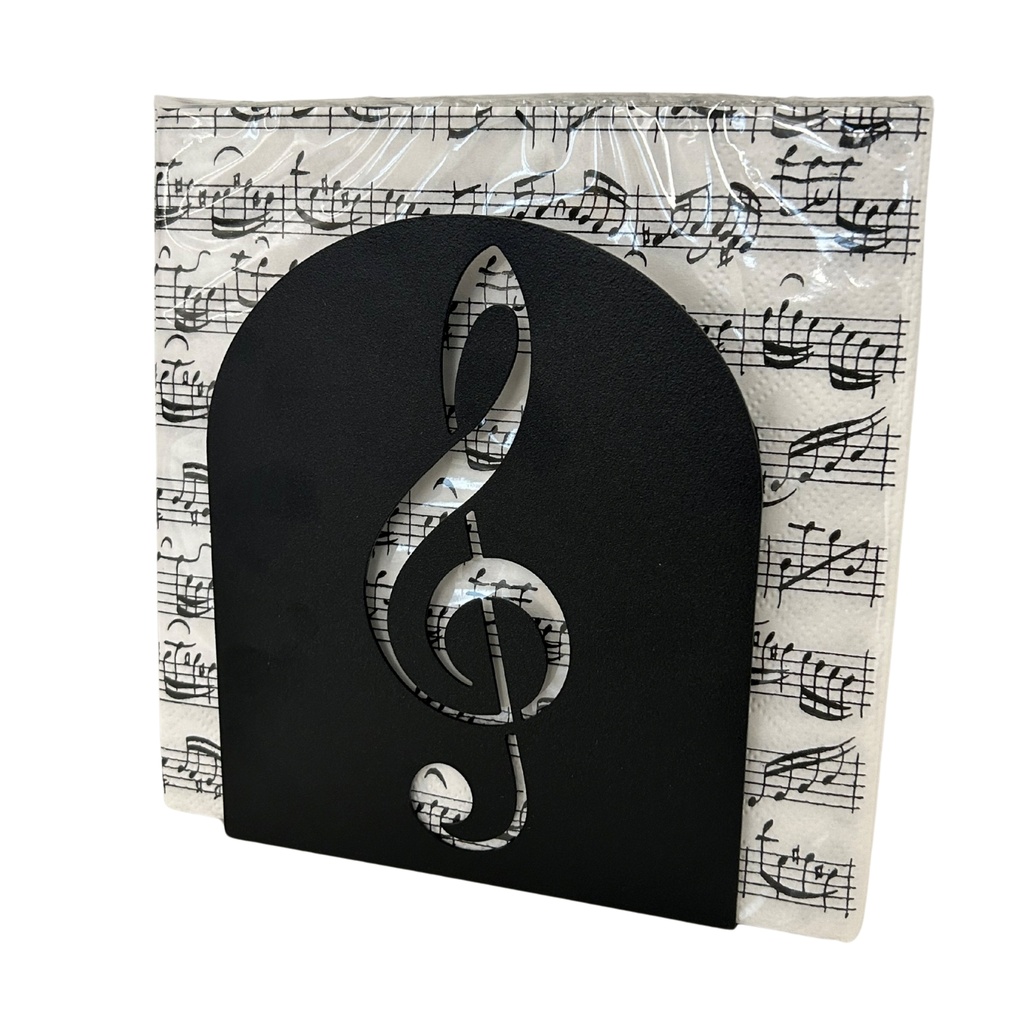 Serviettenhalter Violinschlüssel 12cm