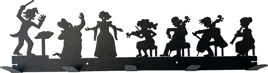 Garderobenhaken Musiker 45cm