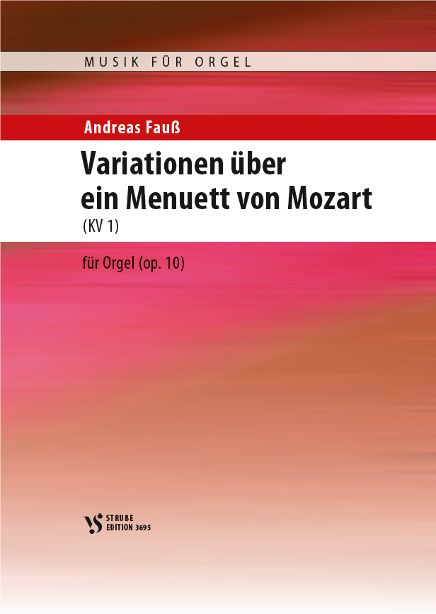 Variationen über ein Menuett von Mozart (KV 1) op. 10