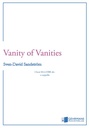 Vanity of Vanities