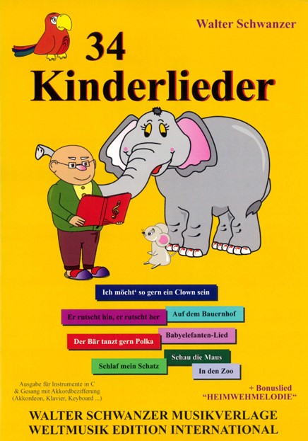 34 Kinderlieder