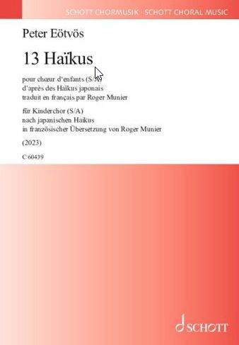 13 Haikus