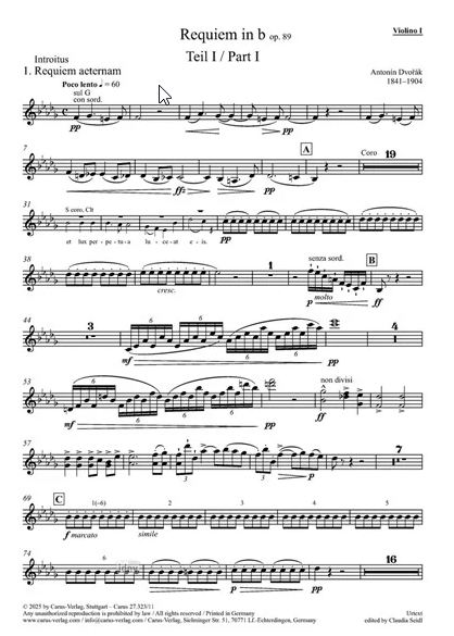 Requiem op. 89