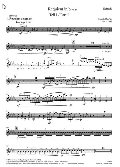 Requiem op. 89