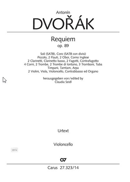 Requiem op. 89