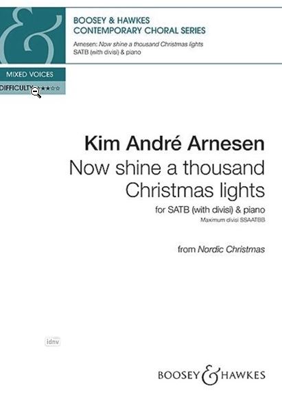 Now shine a thousand Christmas lights / Na tennes tusen julelys