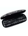 Spectacle case set sheet music black