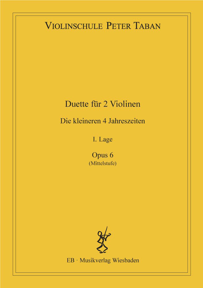 Duette - Die kleineren 4 Jahreszeiten op. 6