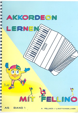 Akkordeon lernen mit Fellino Bd. 1