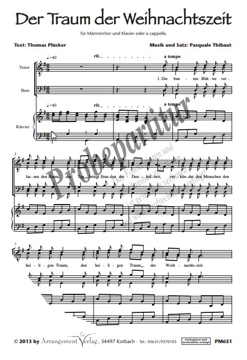 Der Traum der Weihnachtszeit