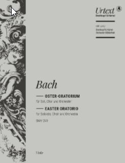 Osteroratorium BWV 249