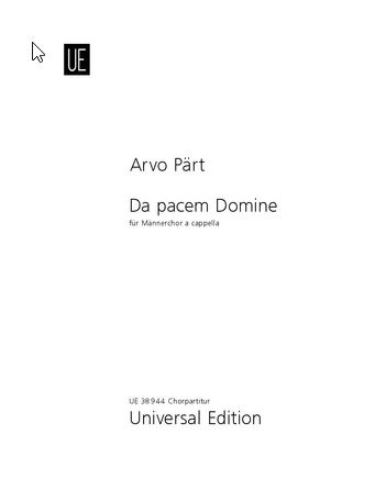 Da pacem Domine