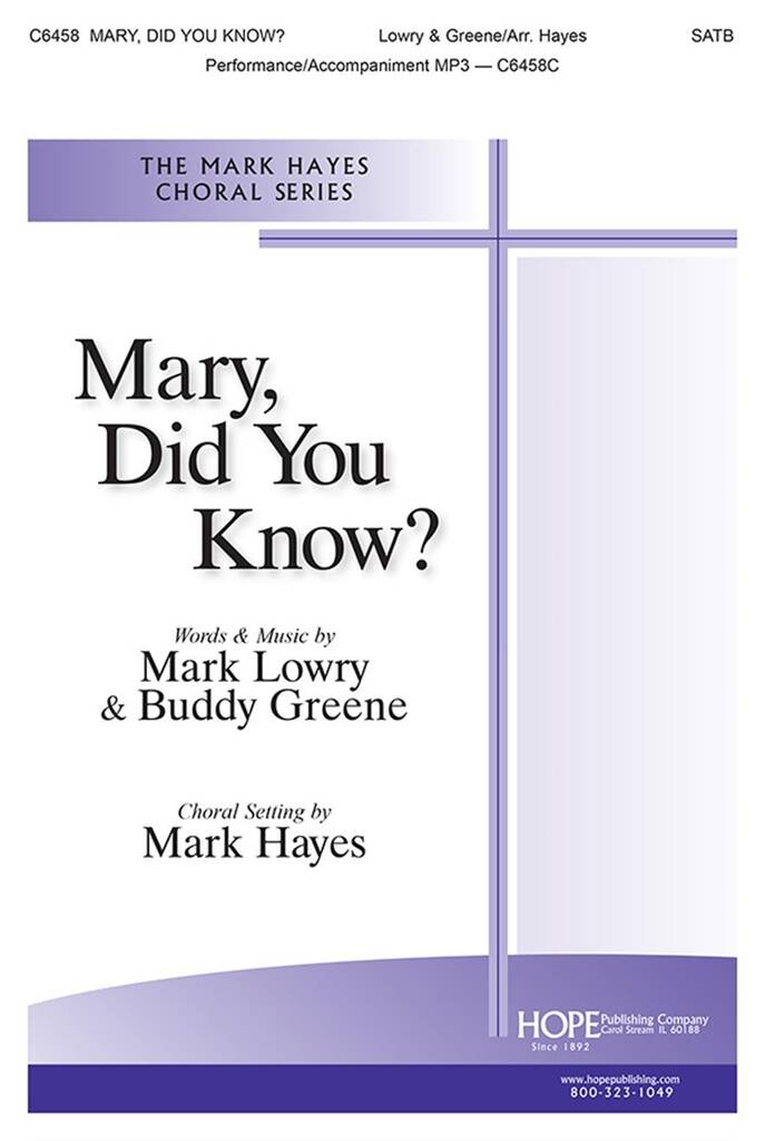 Mary did you know