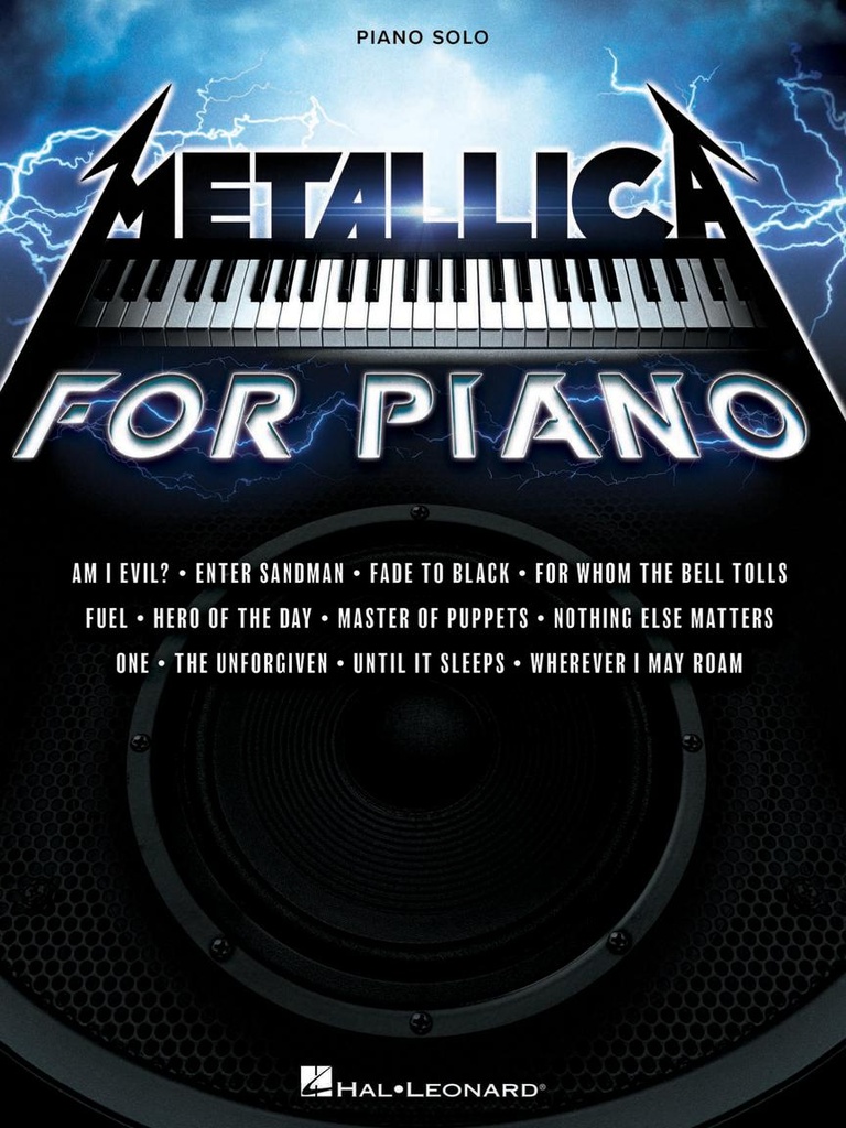 Metallica for Piano Solo