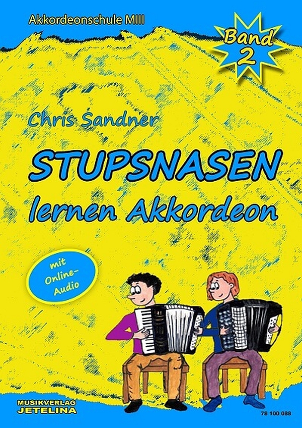 Stupsnasen lernen Akkordeon Band 2