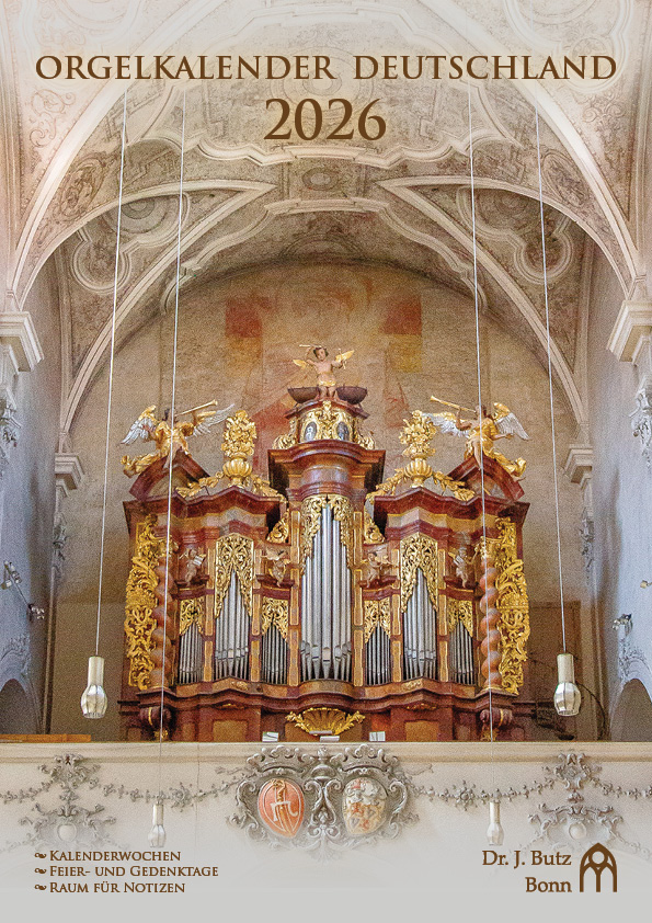 Orgelkalender Deutschland 2026