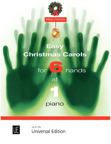 Easy Christmas Carols for 6 Hands at 1 Piano