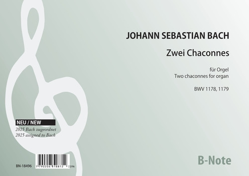 Zwei Chaconnes BWV 1178+1179