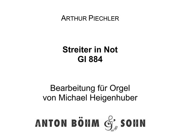 Streiter in der Not